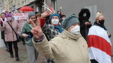 Protest kobiet i niepełnosprawnych w Mińsku. Doszło do kolejnych zatrzymań