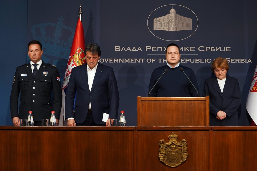 Vlada Republike Srbije donela je odluku o proglašenju tri dana žalosti