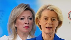 Marija Zaharava i Ursula fon der lajne  