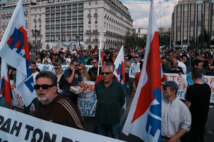 generalni štrajk u Atini