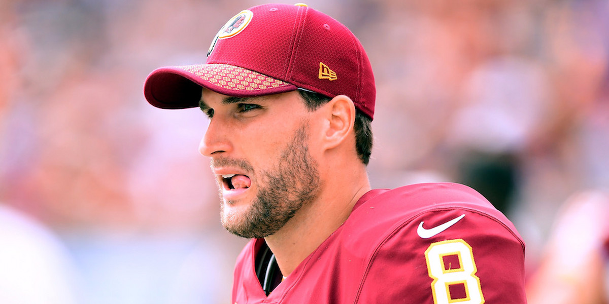 Kirk Cousins has a great trick for remembering the names of reporters