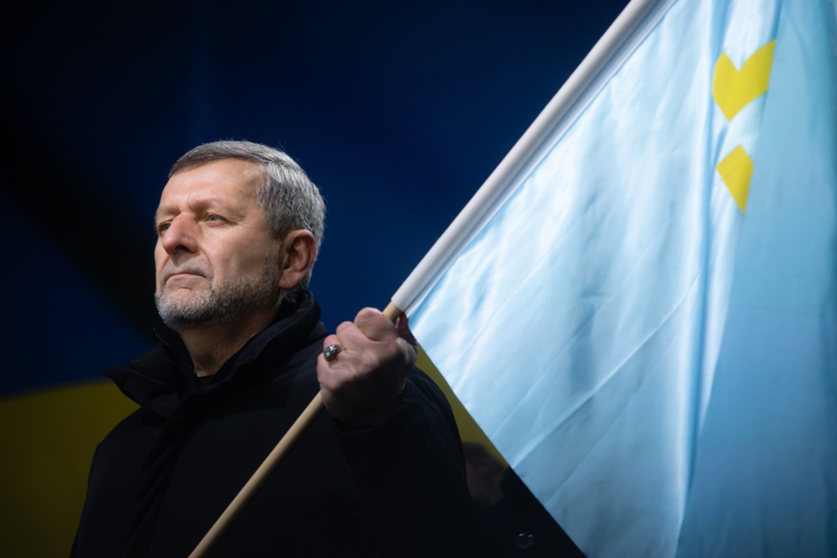 Achtem Czyjhoz, ukraiński poseł narodowości krymskotatarskiej, były więzień polityczny