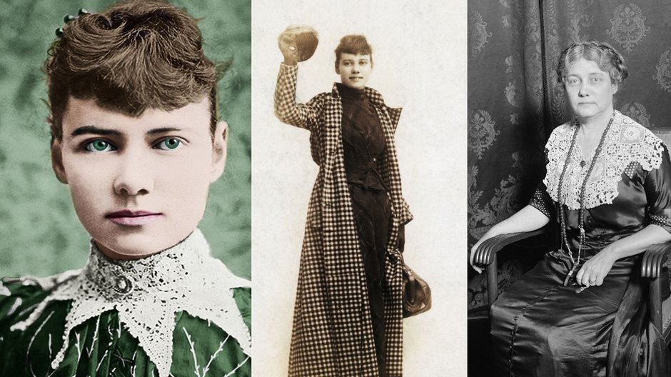 Amerykańska dziennikarka, Nellie Bly