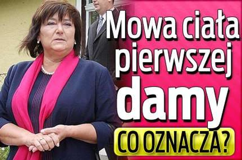 Mowa ciała pierwszej damy. Co oznacza?