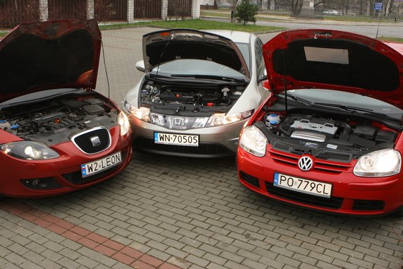 Honda Civic, Seat Leon, VW Golf – porównanie