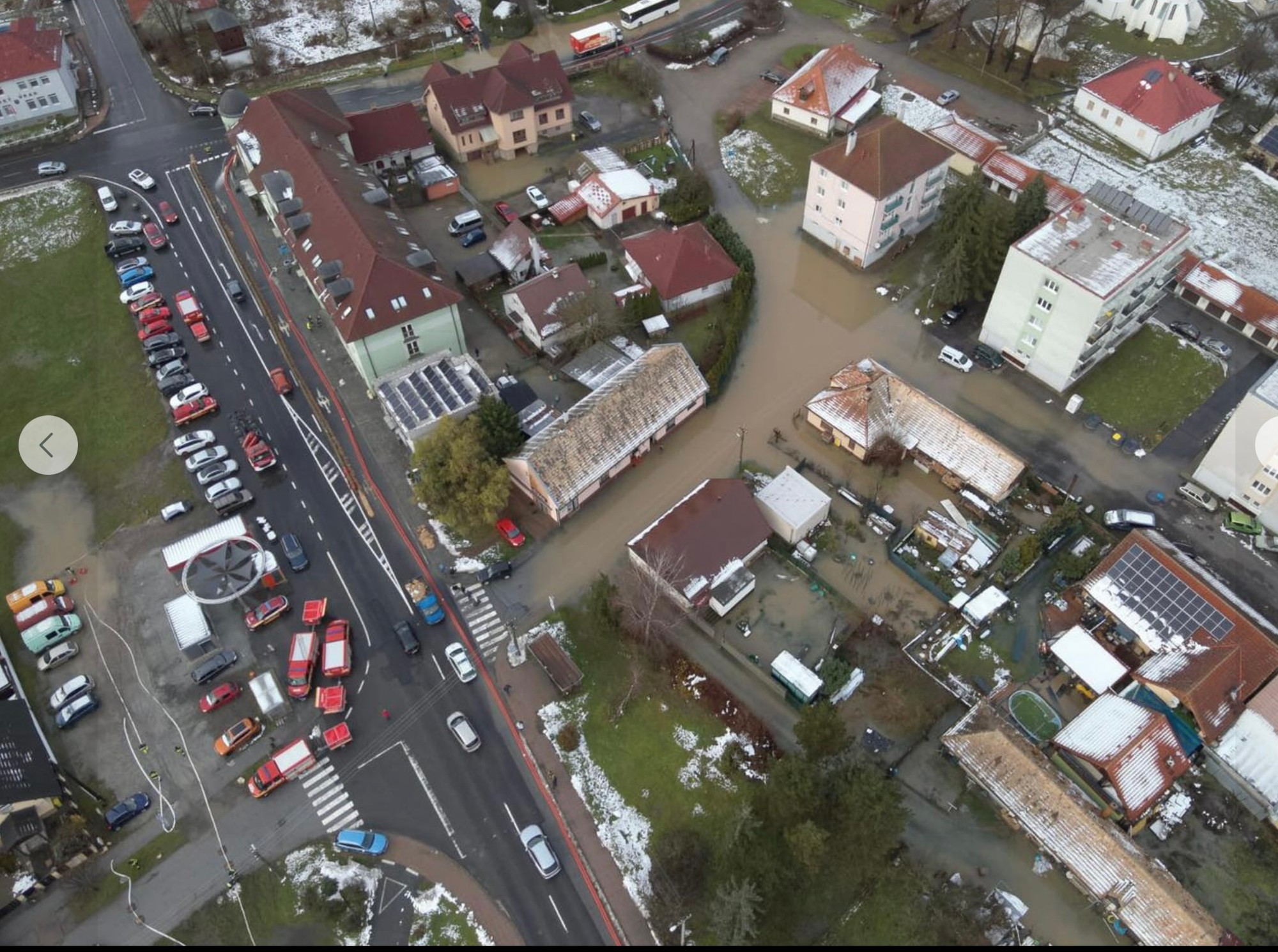 Situácia v Sliači  je po extrémnom daždi a povodni momentálne stabilizovaná.