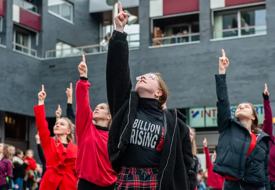 Akcja "One Billion Rising — Nazywam się Miliard". Stop przemocy wobec kobiet 