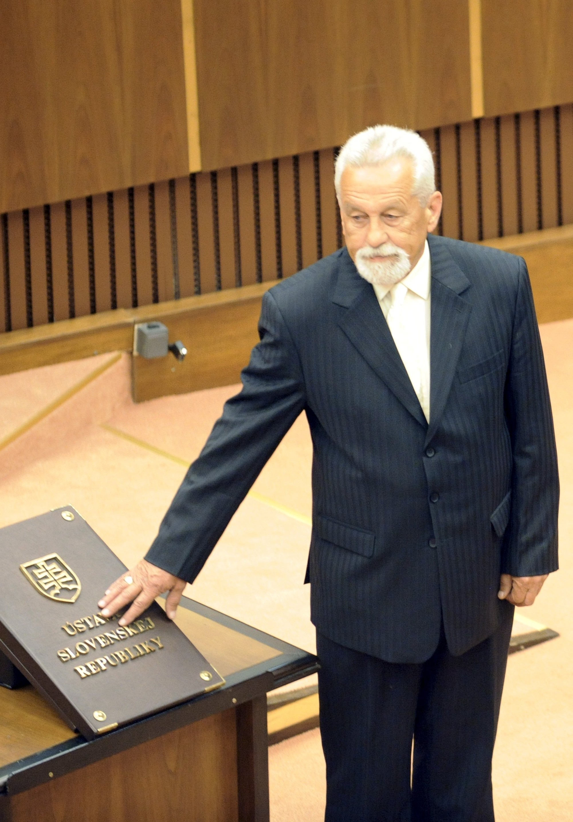 Bývalý poslanec Národnej rady (NR) SR Marián Haľko v roku 2009. 