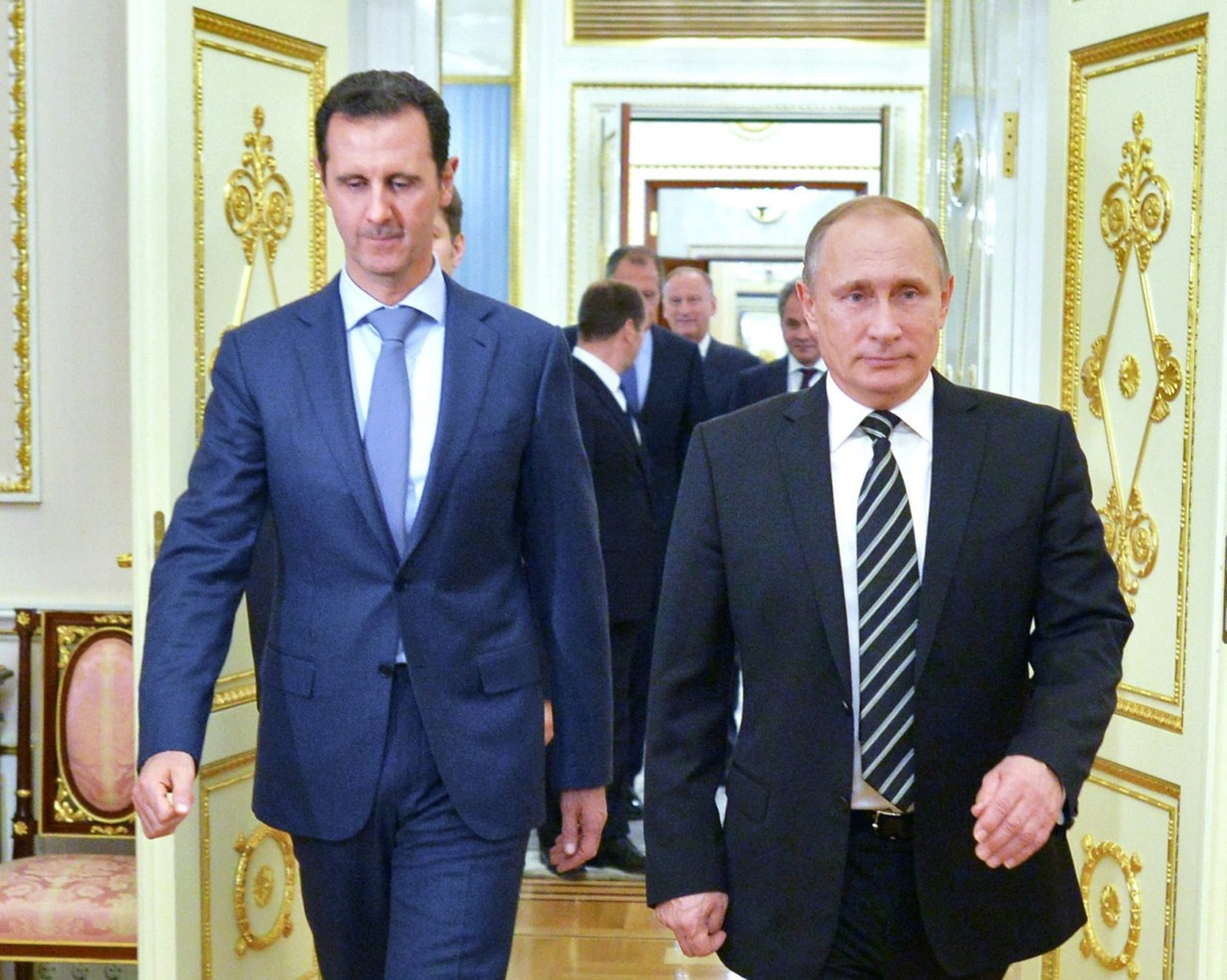 Baszar al-Asad i Władimir Putin