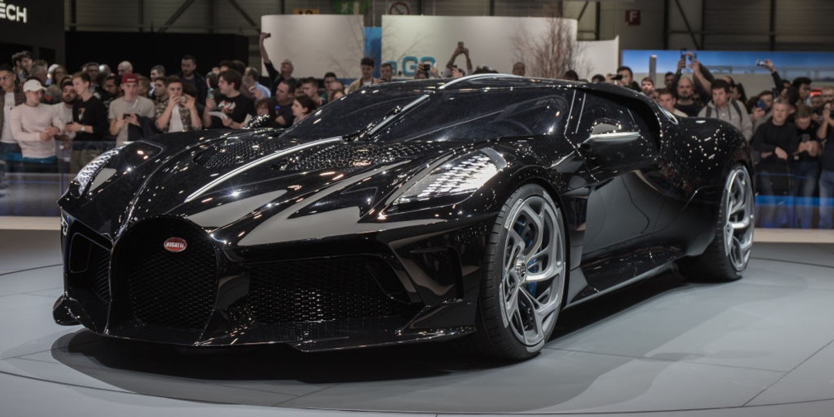 Bugatti La Voiture Noire powstał tylko w jednym egzemplarzu. Kupił go Cristiano Ronaldo