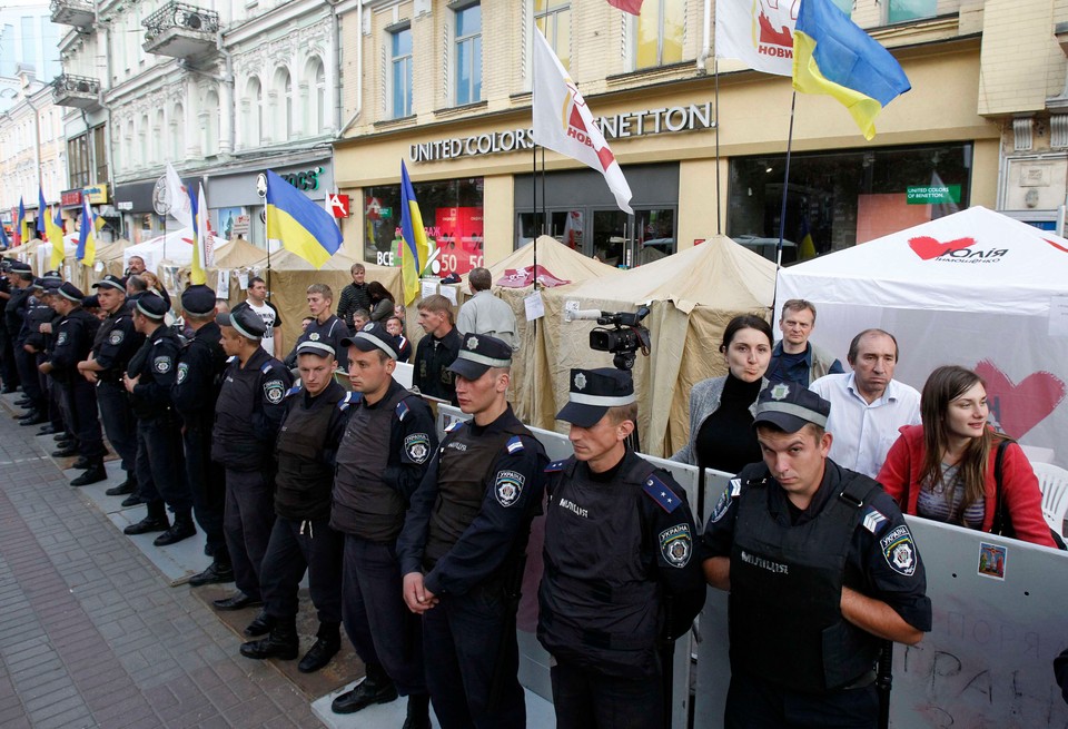 Protest w obronie Tymoszenko