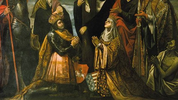 Matka Elżbiety, Jadwiga Melsztyńska, w 1386 roku została chrzestną litewskiego księcia.