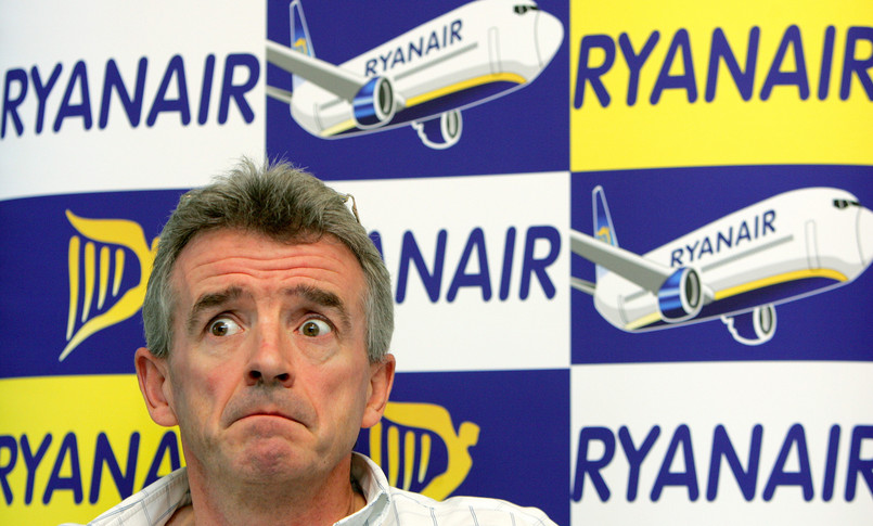 Michael O’Leary - szef linii Ryanair.