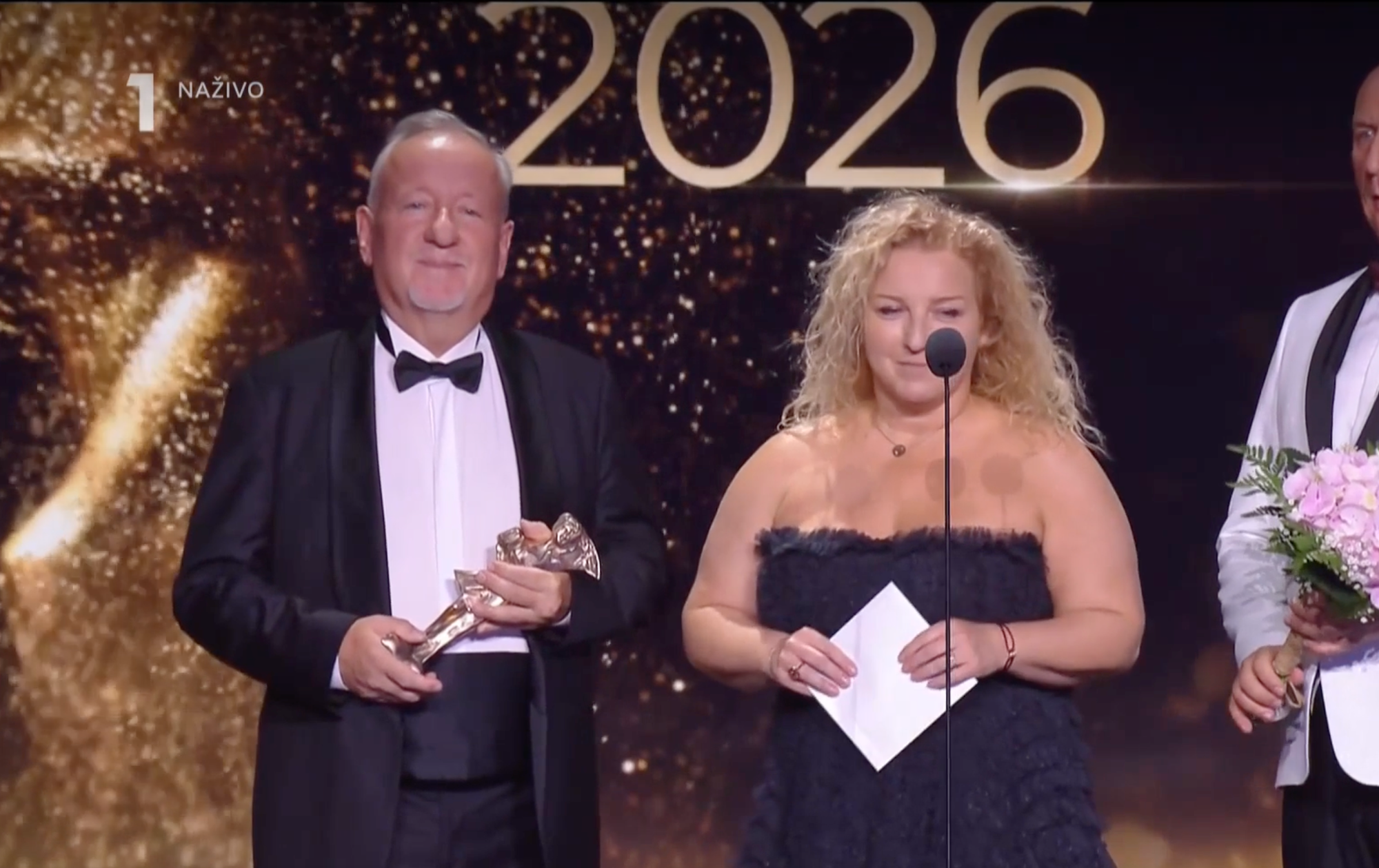Generálna riaditeľka STVR Martina Flašíková na Slovenke roka 2026.