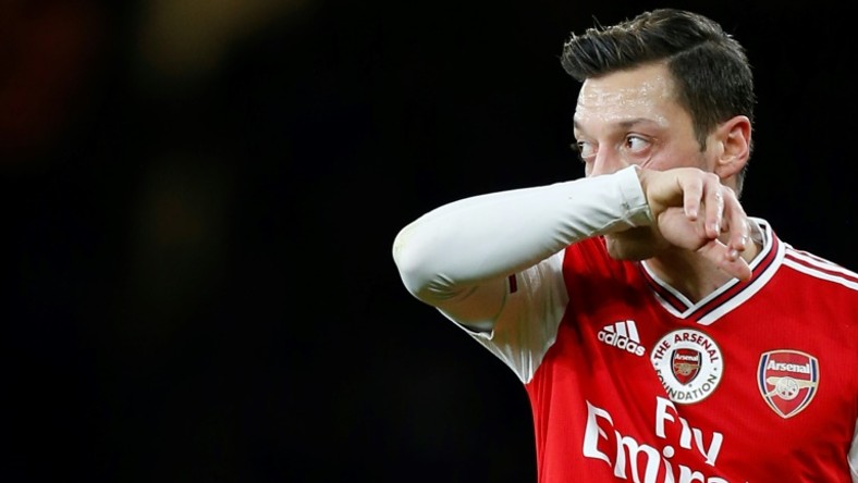 Arsenal's German midfielder Mesut Ozil criticised China's treatment of the Uighur Muslim minority