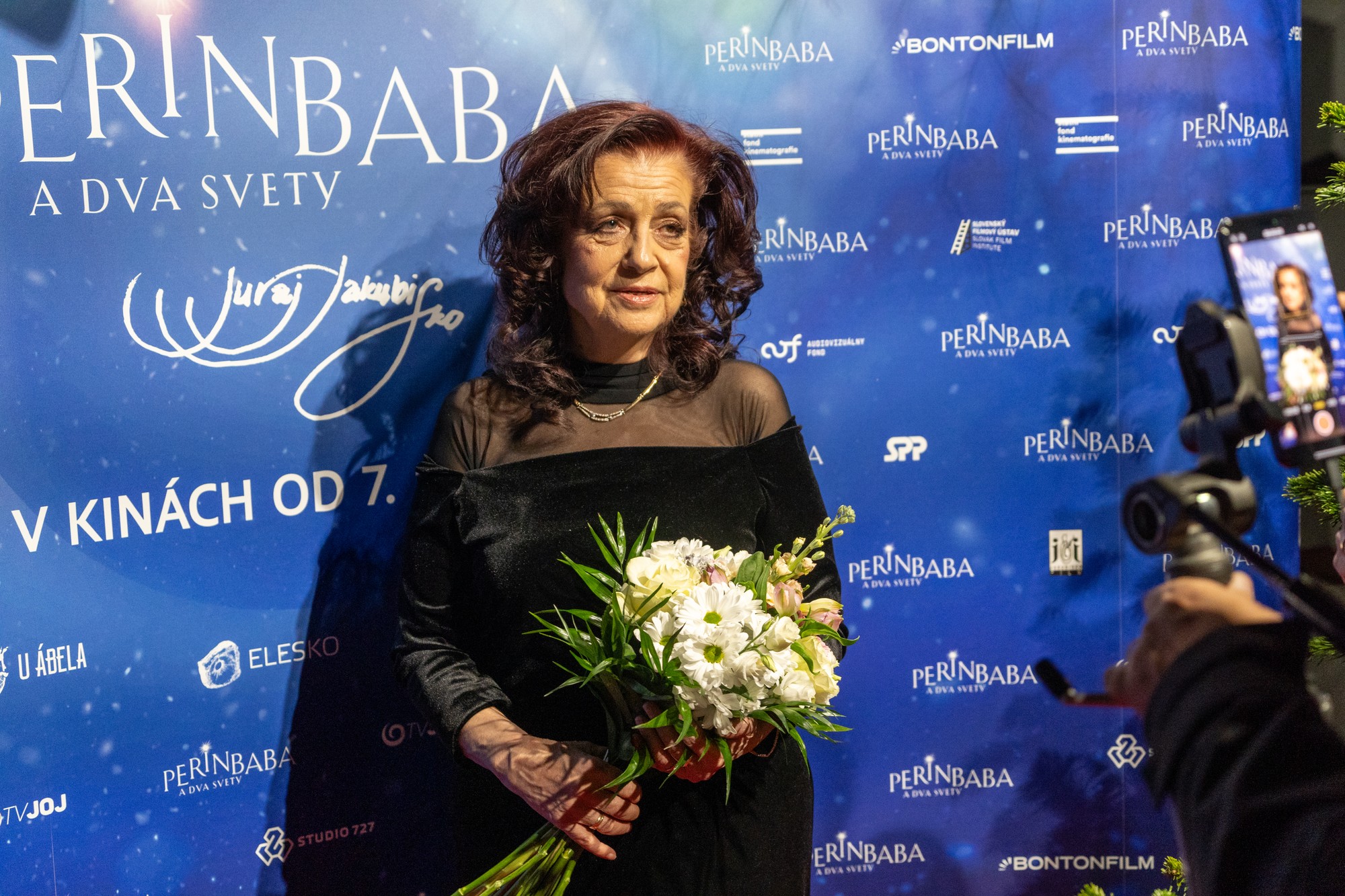 Premiéra filmu Perinbaba a dva svety - Deana Jakubisková.