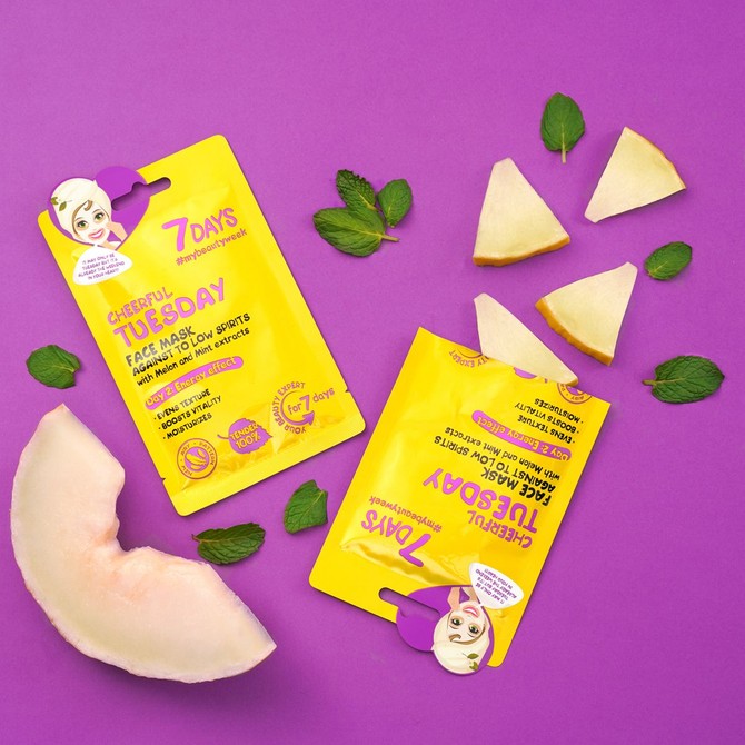 Face mask Cheerful Tuesday 