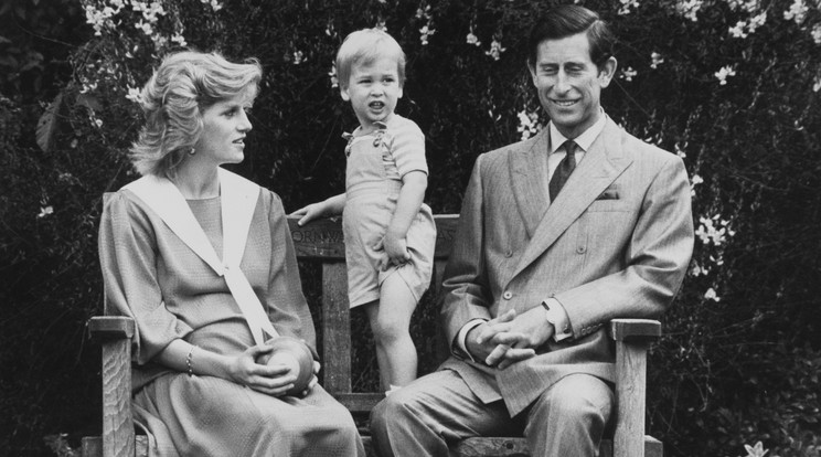Soha nem látott fotók kerültek elő Diana hercegnéről, III. Károlyról és a három hónapos Vilmos hercegről /Fotó: Northfoto