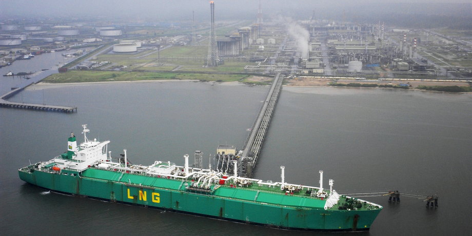 Terminal LNG w Nigerii.