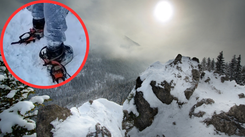 Nagrała turystę w drodze na Gęsią Szyję. Tak 'wystrojony' atakował szczyt. 'Szok i niedowierzanie'