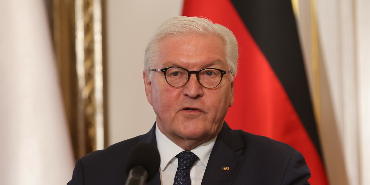 Prezydent Niemiec Frank-Walter Steinmeier