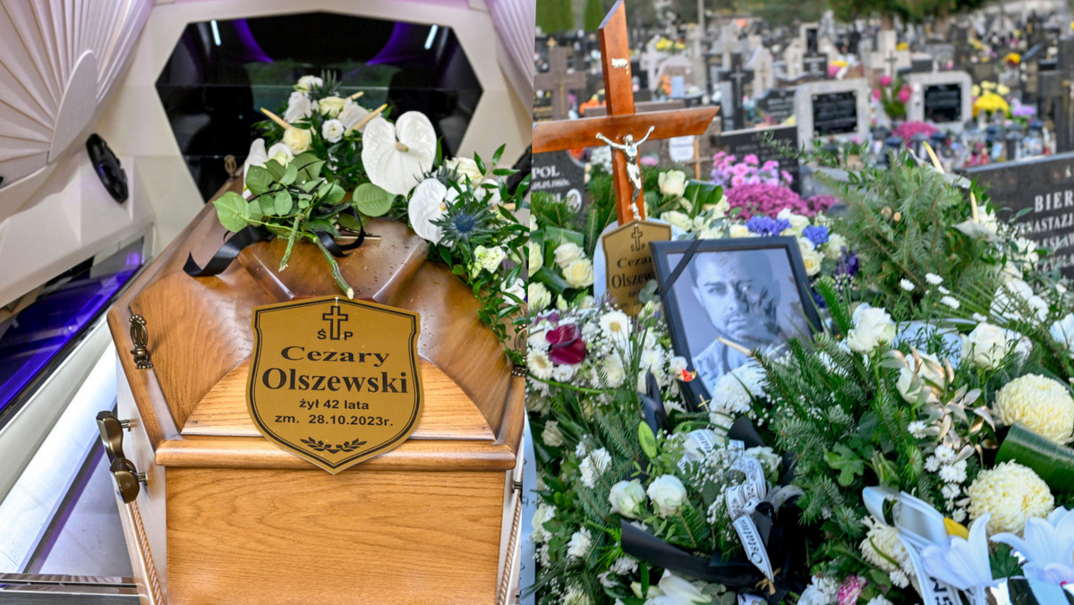 Pogrzeb Cezarego Olszewskiego. Wzruszająca przemowa przyjaciela tancerza