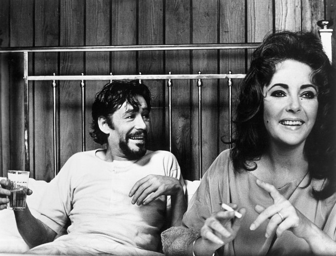 Peter O'Toole i Elizabeth Taylor w filmie 'Under Milk Wood'