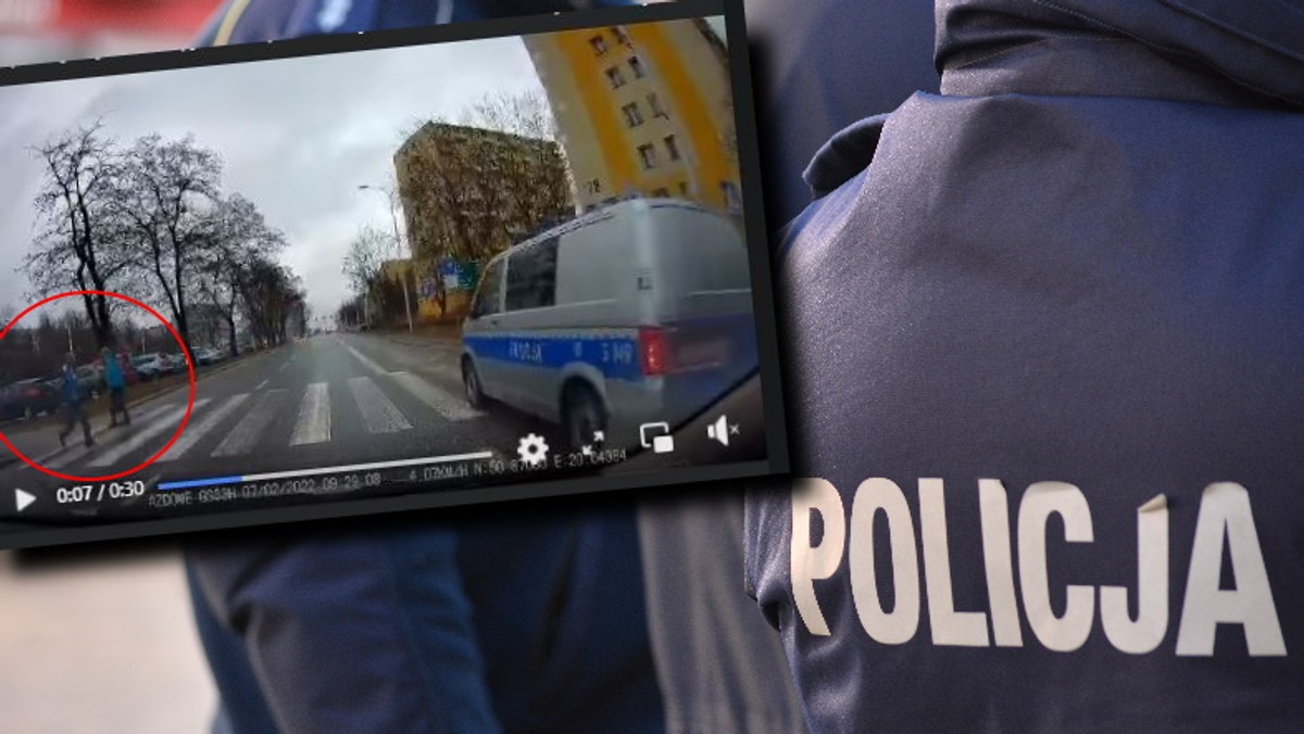 Kielce. Policjant wyprzedzał na pasach. Dostał mandat