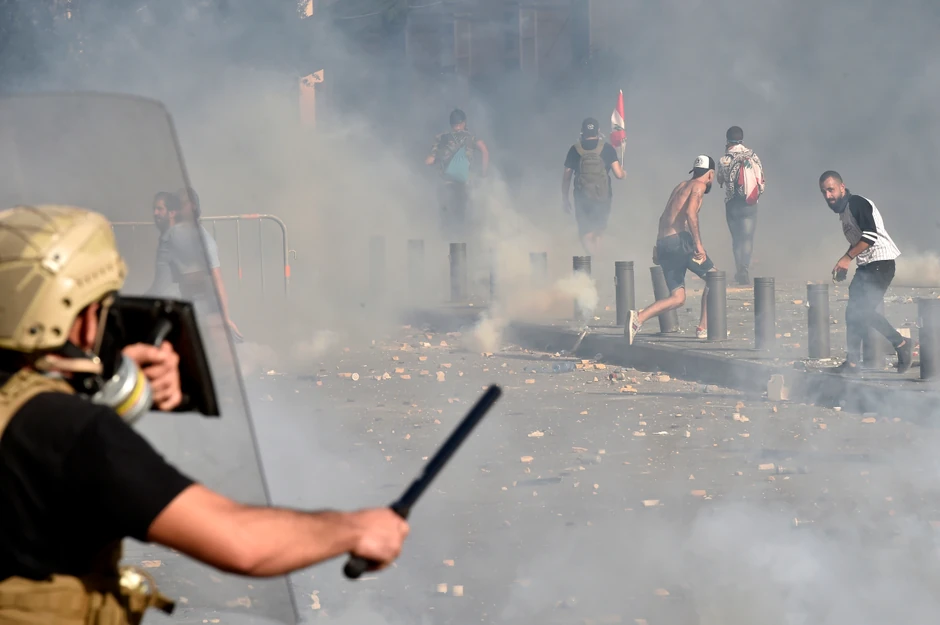 Nasilni protesti u Bejrutu