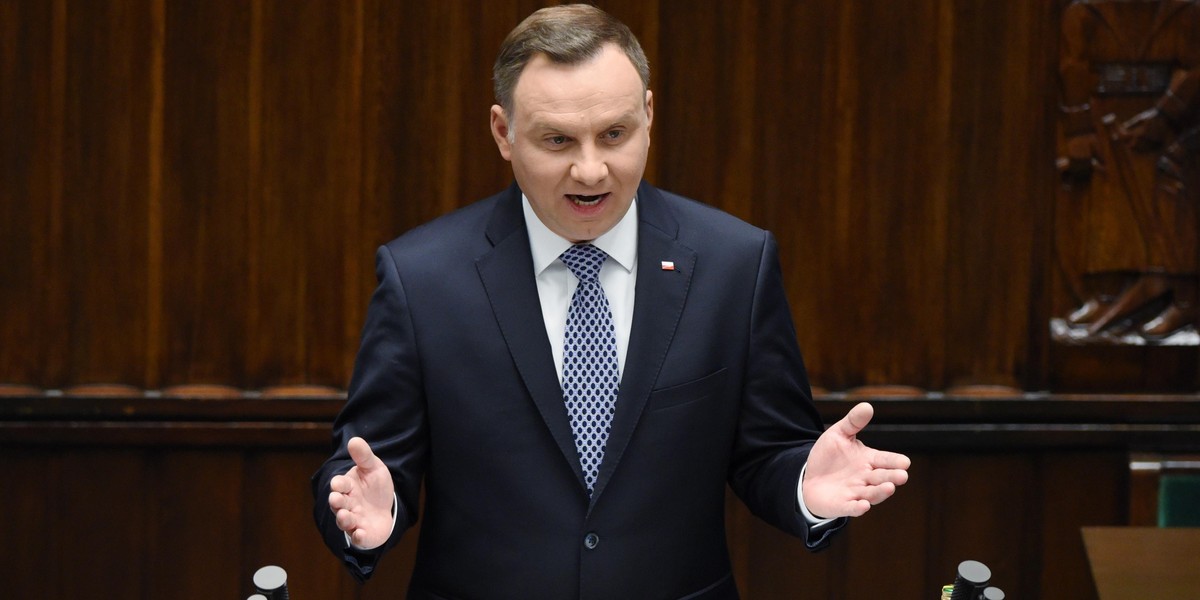 Prezydent Andrzej Duda