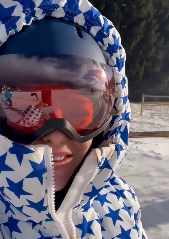 Zlatica Puškárová sa lyžovala s rodinou na Donovaloch.