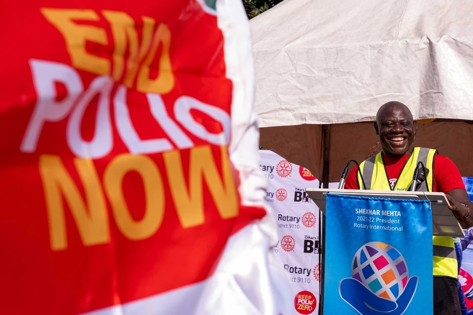 Kampanja za dizanje svesti o dečjoj paralizi u Londonu