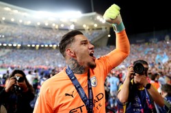 Gwiazdor Manchesteru City wygranie Ligi Mistrzów świętował polską wódką [FOTO]