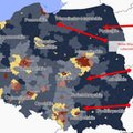 Polska A, B i... Z, czyli mapa polskiej biedy. Na niej nie tylko Ściana Wschodnia