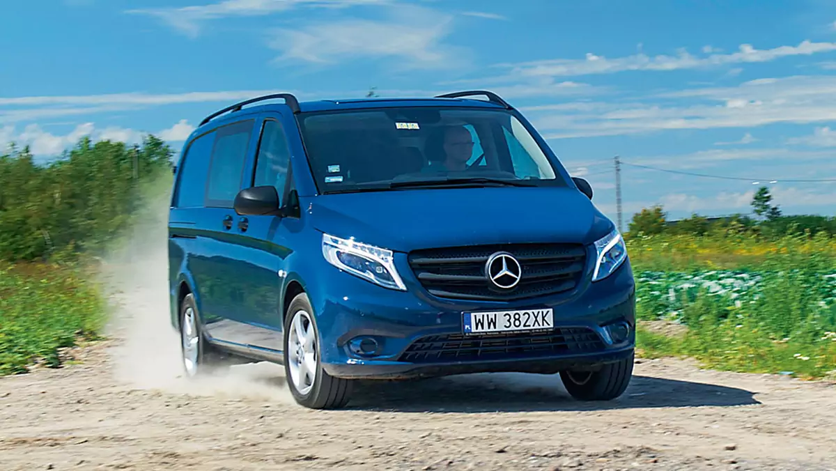 Mercedes Vito Mixto 4Matic - rodzinny furgon