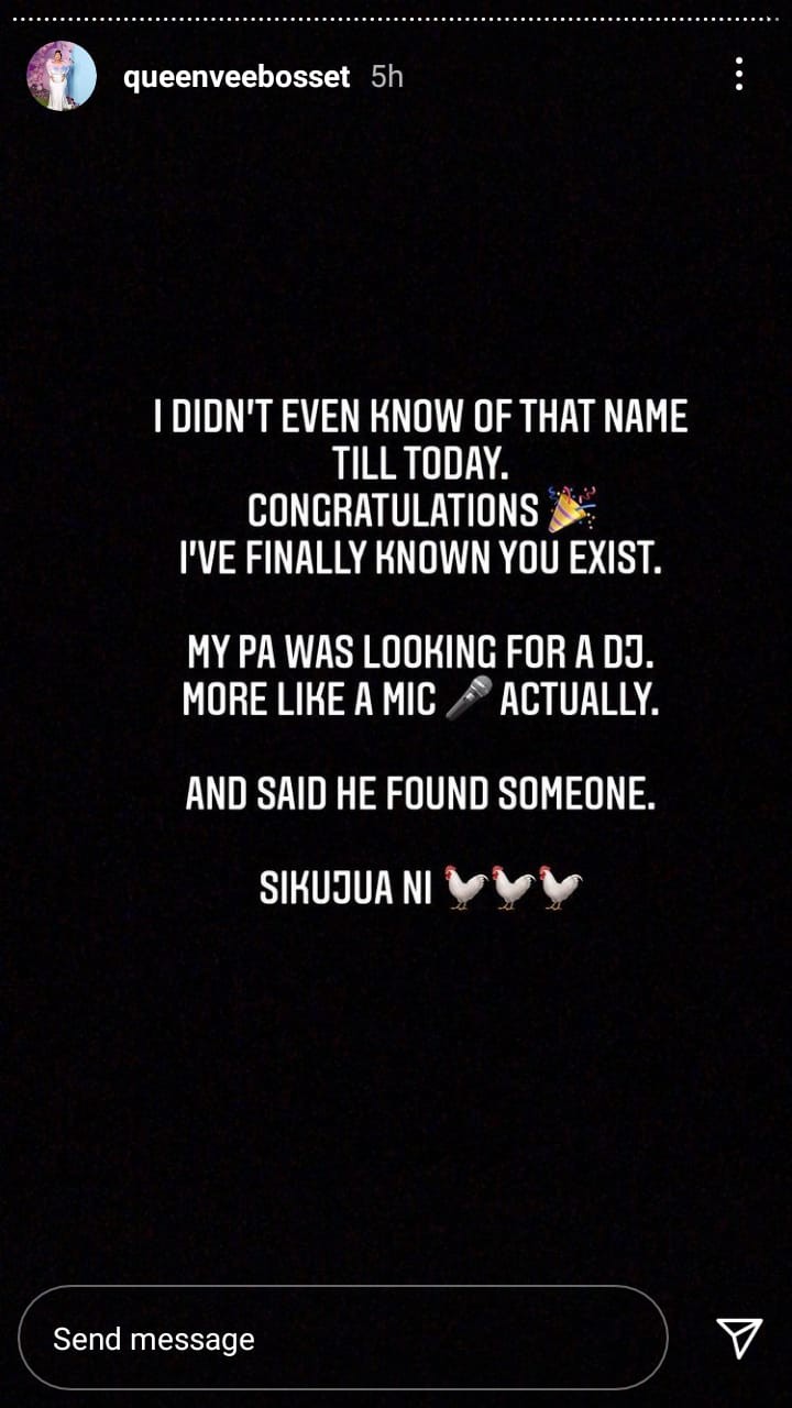 Vera Sidika's Response 