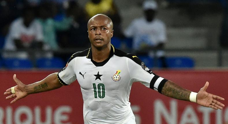 Ghana's new captain Andre Ayew, plays for Fenerbahce on loan from SWansea City