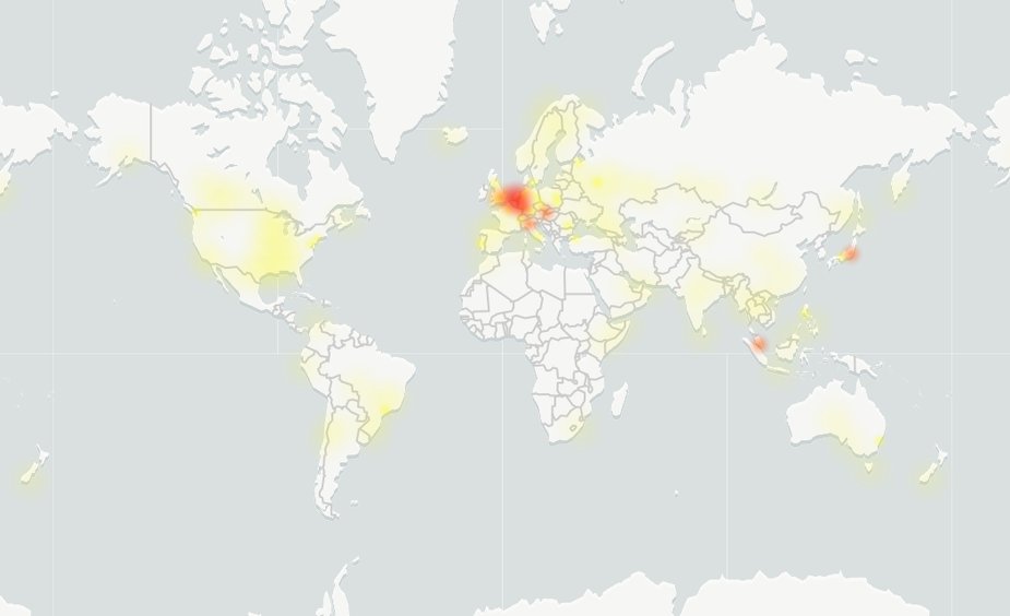 Reported YouTube Issue Map