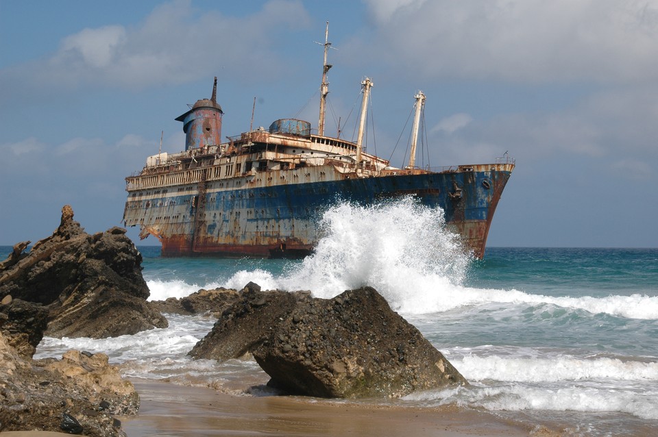 Fuerteventura, wrak statku American Star