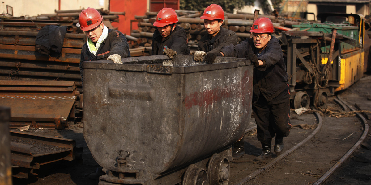 W ostatnim czasie z powodu niedoborów energii elektrycznej Chiny zwiększyły produkcję węgla o 6 proc.