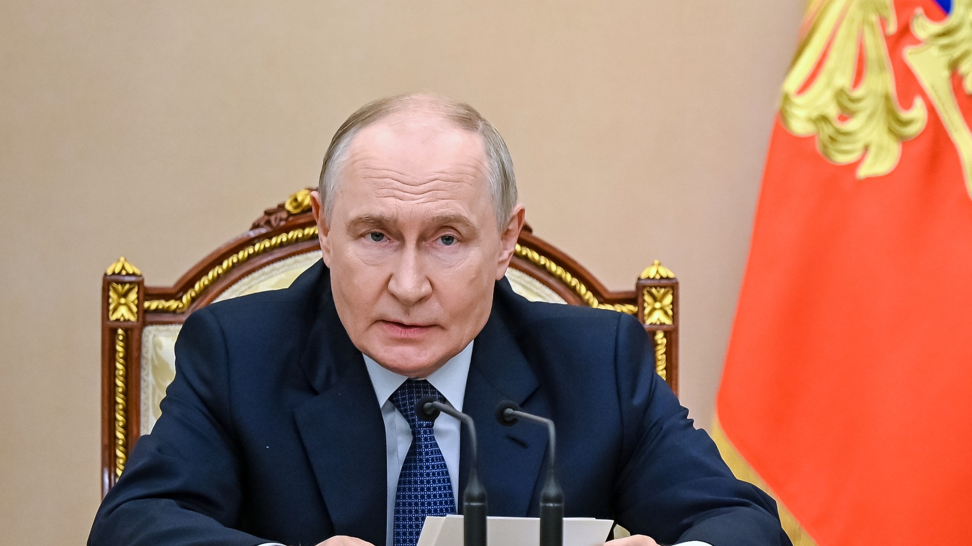 Ruský prezident Vladimir Putin. 