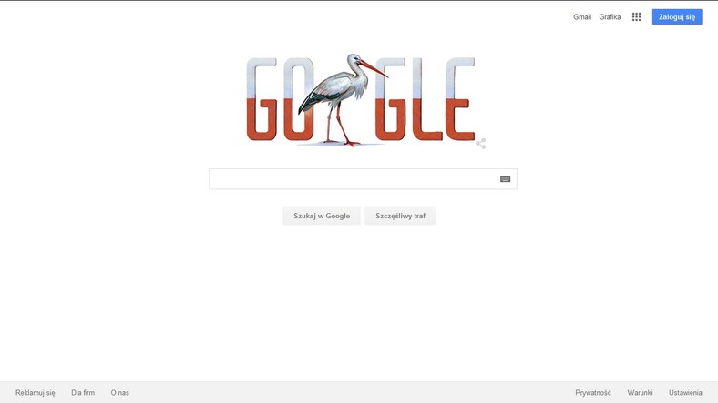 Dzisiejsza grafika Google Doodle