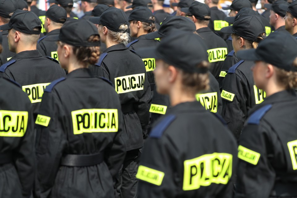 LEGIONOWO CENTRALNE OBCHODY ŚWIĘTA POLICJI PREZYDENT (funkcjonariusze policji)