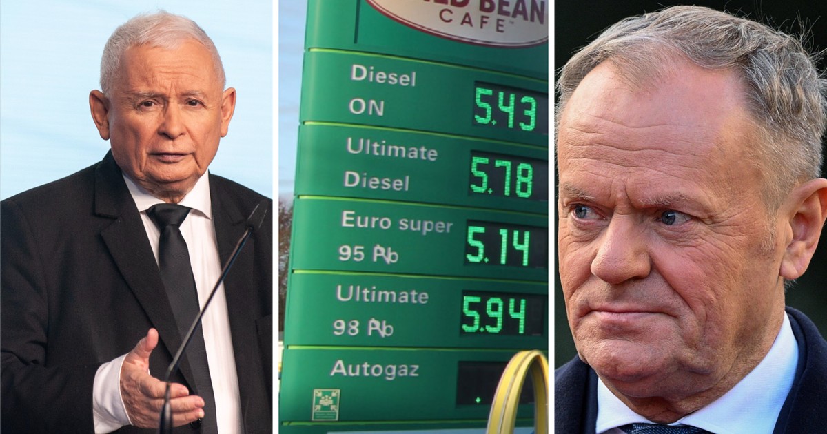 Tusk wbija szpilę Kaczyńskiemu. "Co ty Jarku wiesz o tankowaniu?"