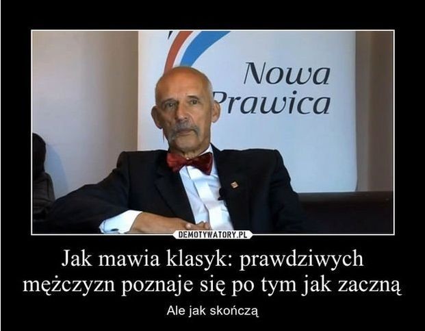 Janusz Korwin-Mikke mem