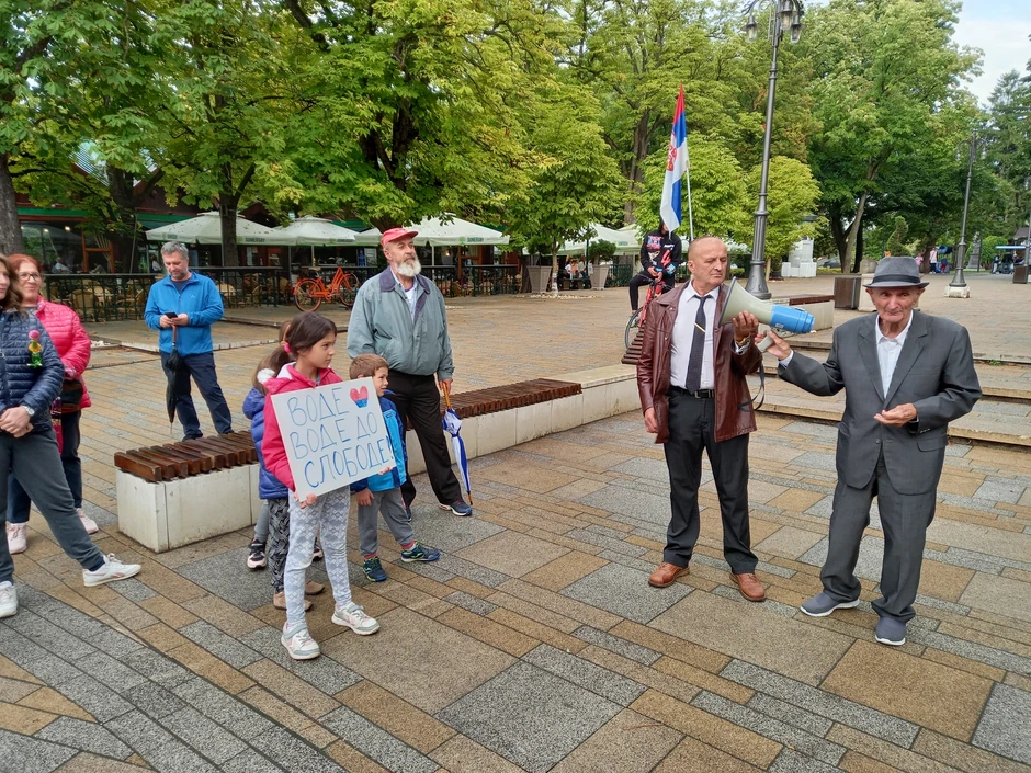 Protest zbog isušivanja lekovitih izvora u Vrnjačkoj Banji 