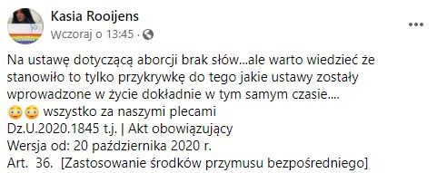 Kayah skomentowała zapisy na Facebooku