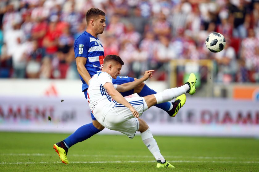 Pilka nozna. Ekstraklasa. Gornik Zabrze - Wisla Plock. 29.07.2018