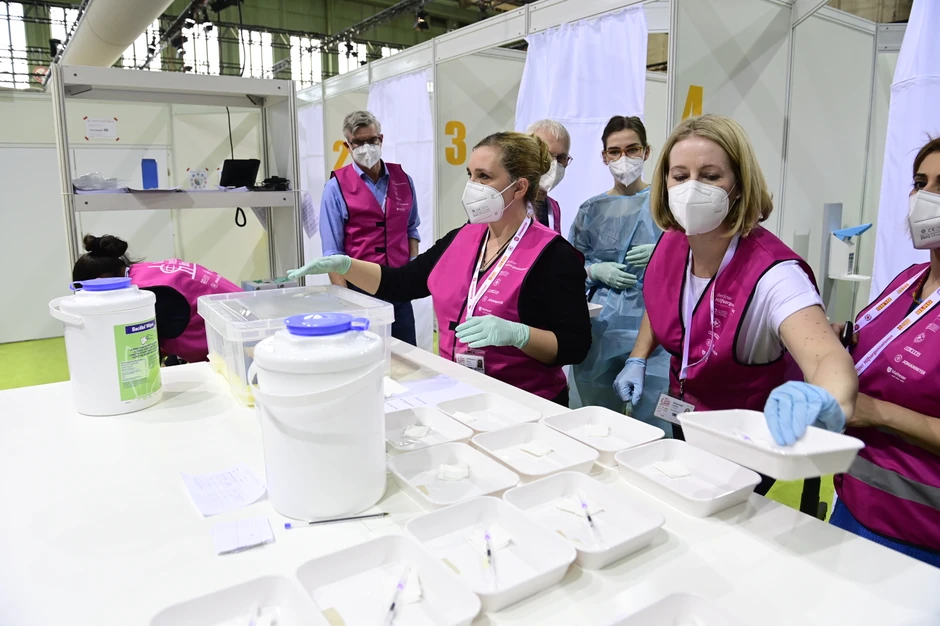 Centar za vakcinaciju u Berlinu