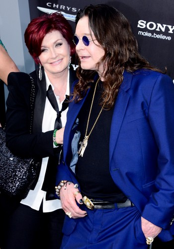 Ozzy Osbourne z żoną Sharon
